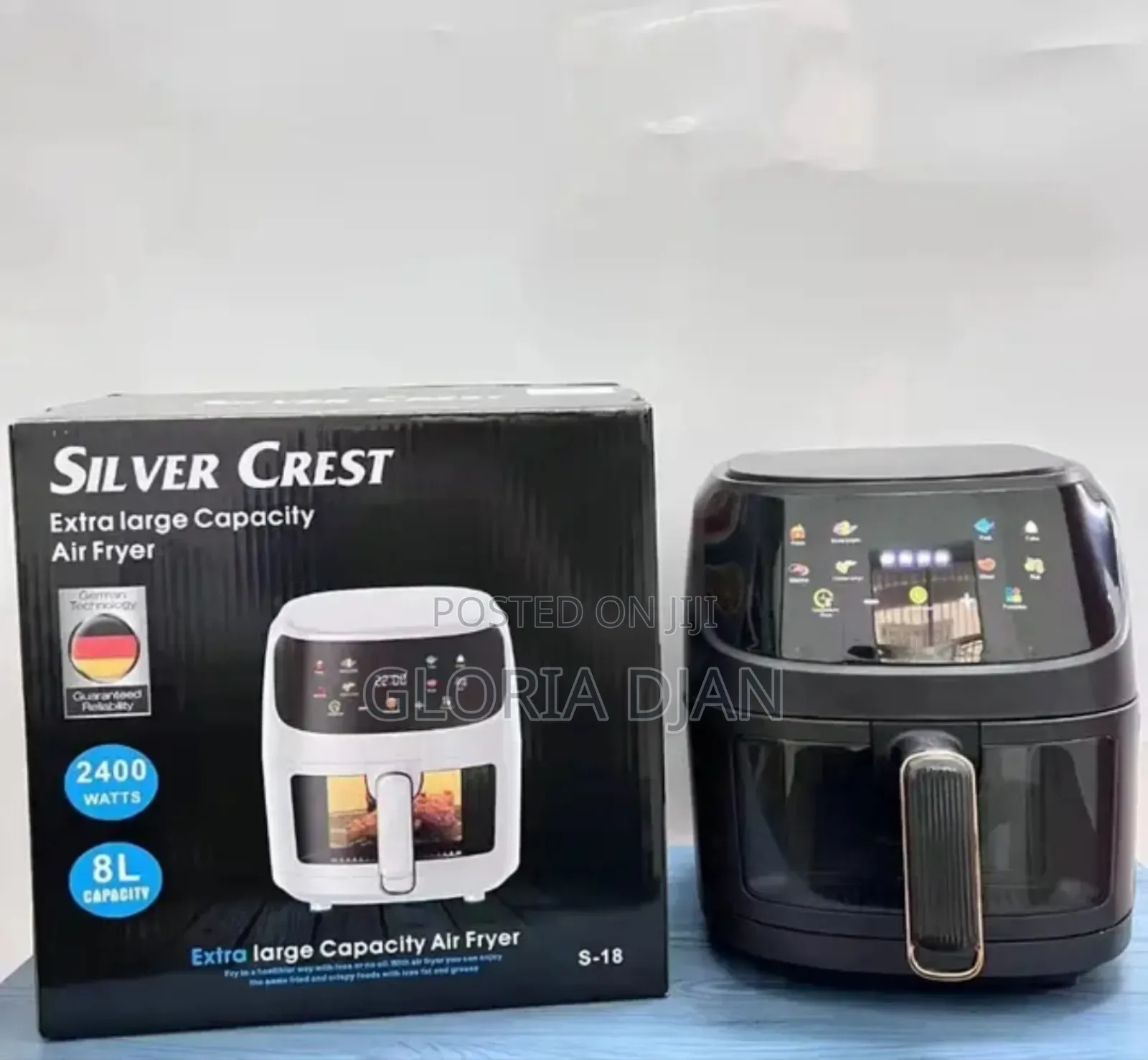 Digital Display Airfryer- 8litres