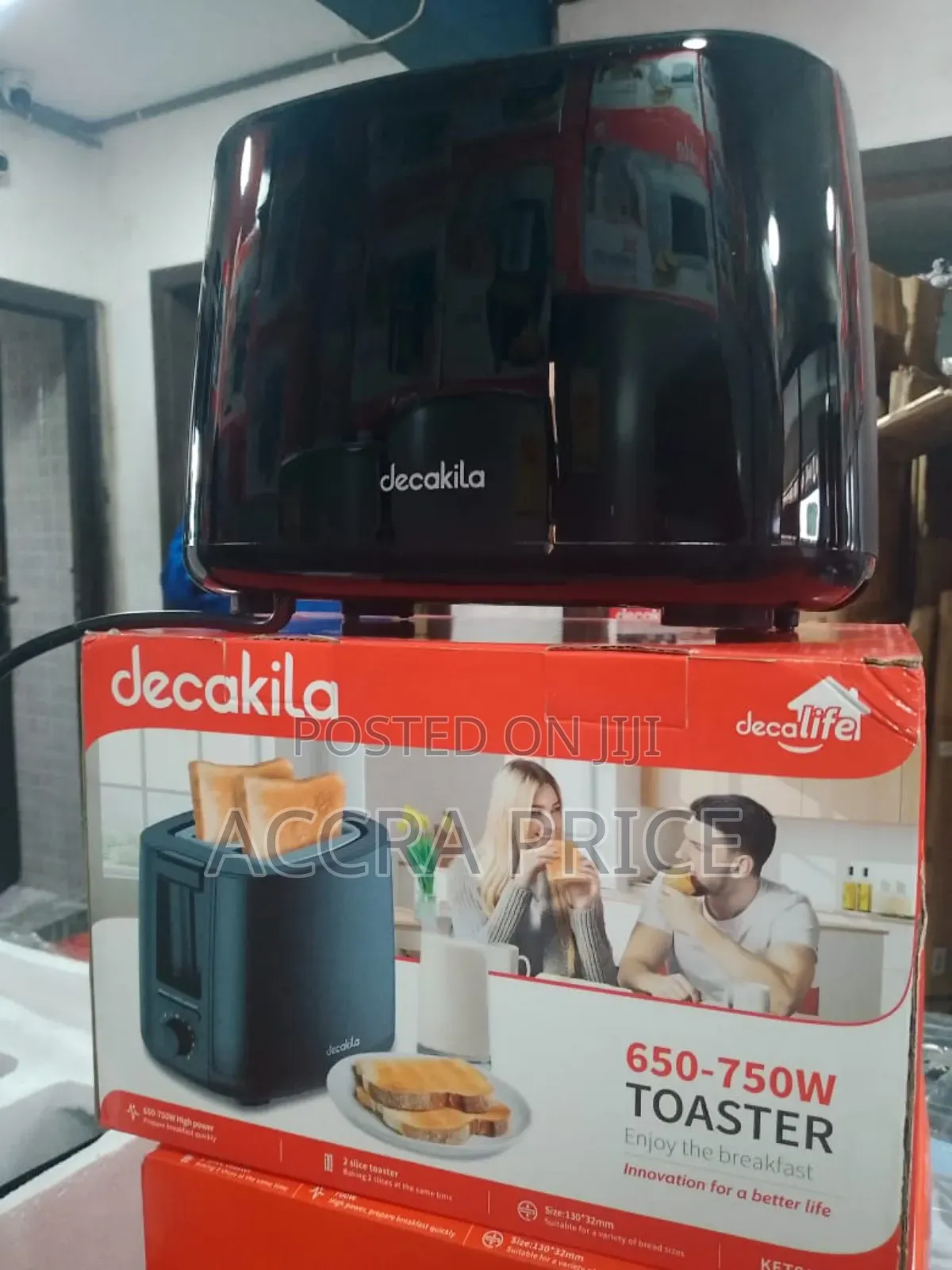 Decakila 650-750w Toaster Decakila Bread Toaster