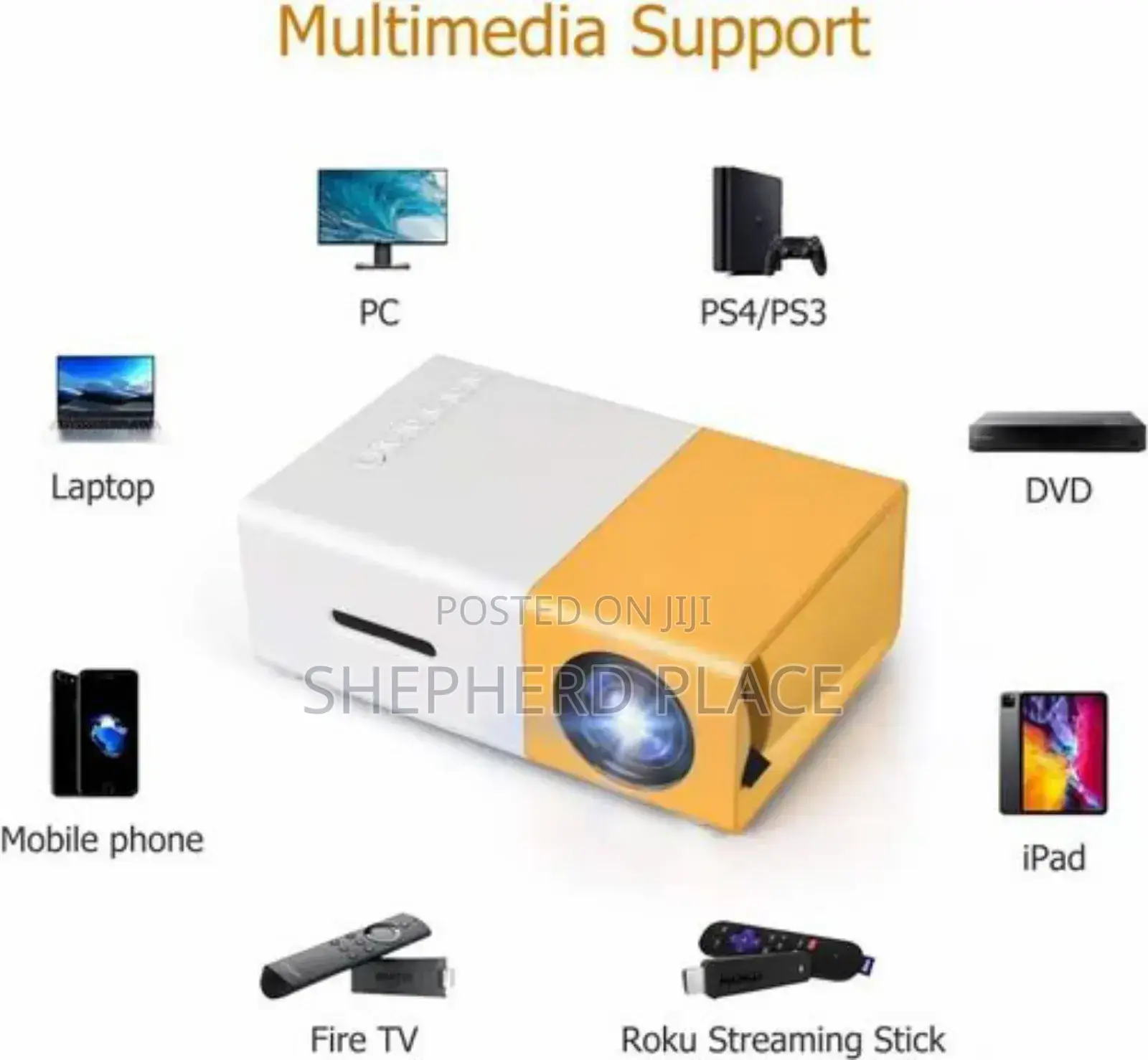 Led Mini Projector 1080