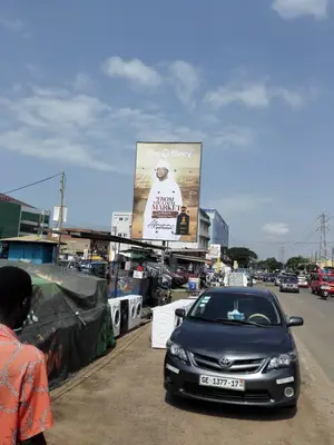 Billboard for Rent at Tema Meridian Plaza