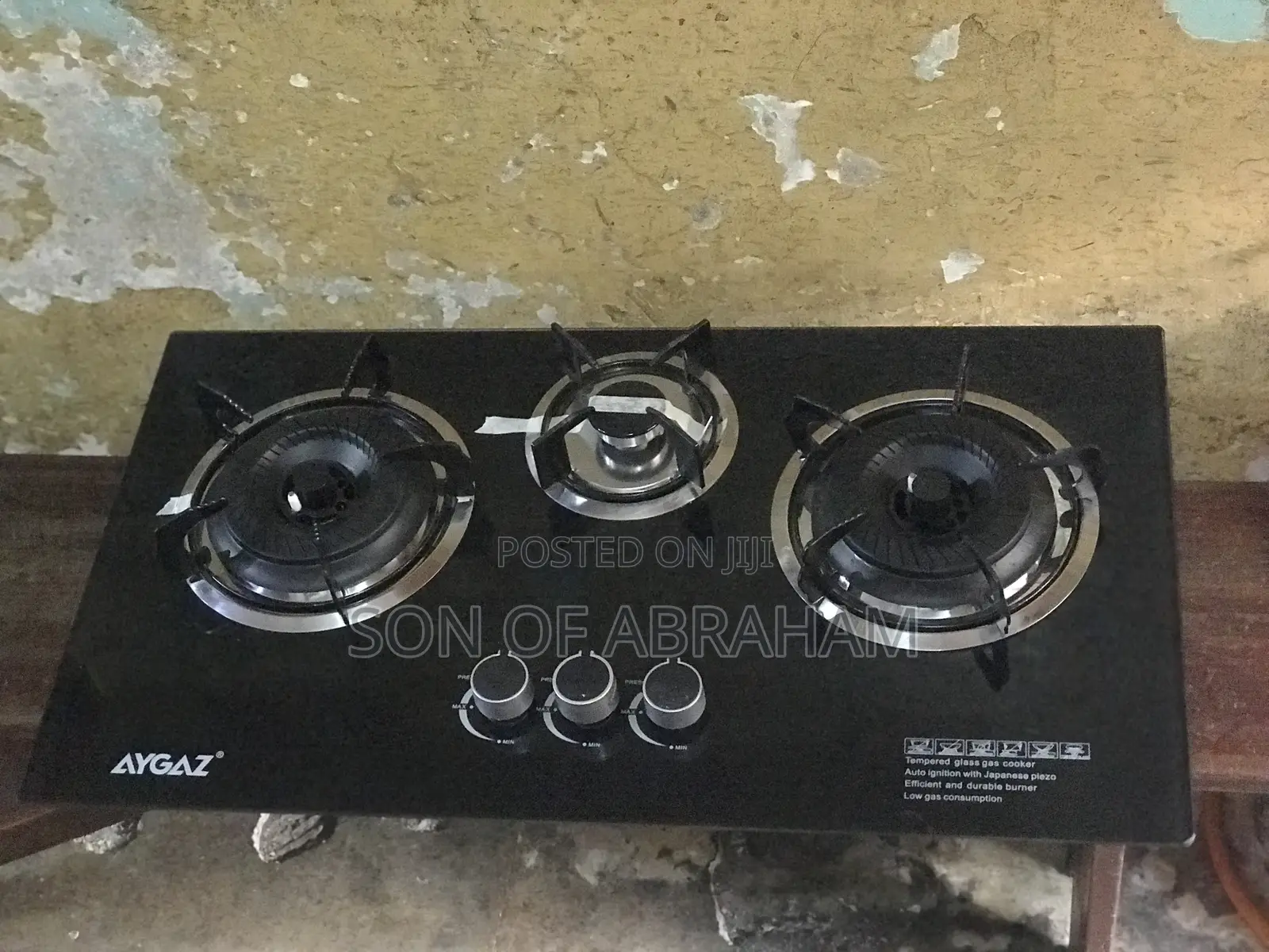 Aygas 3burner Built in Stove