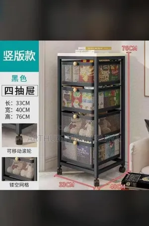 4 Steps Food Storage Rack