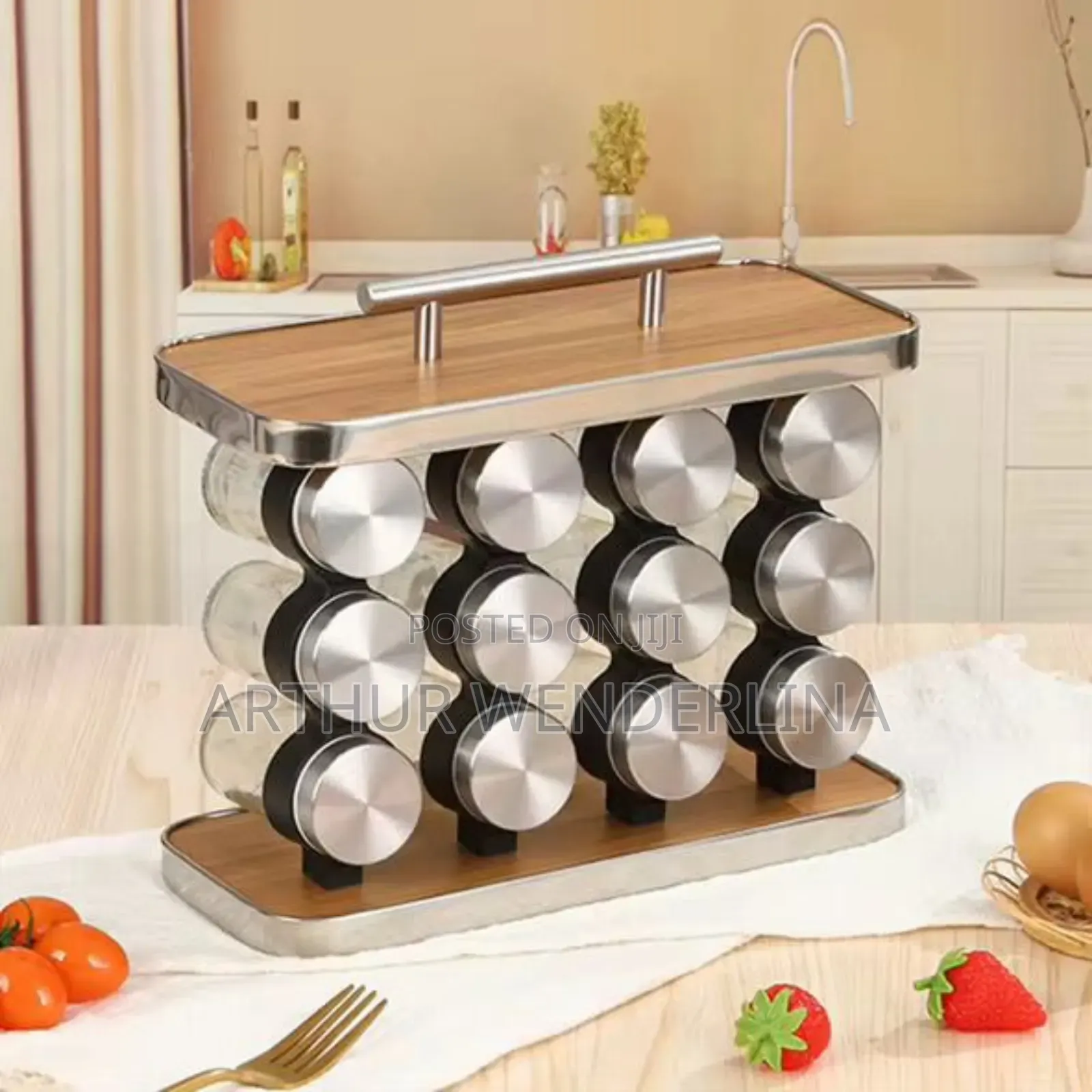 12 Pieces Spice Rack