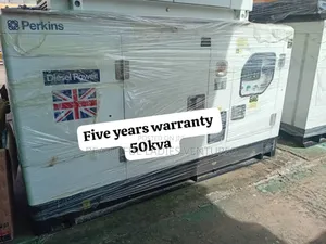 Comfortable Use 50kva Perkins Diesel Genset Perkins Diesel