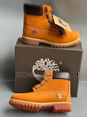 Photo - Timberland Yellow Waterproof Boots