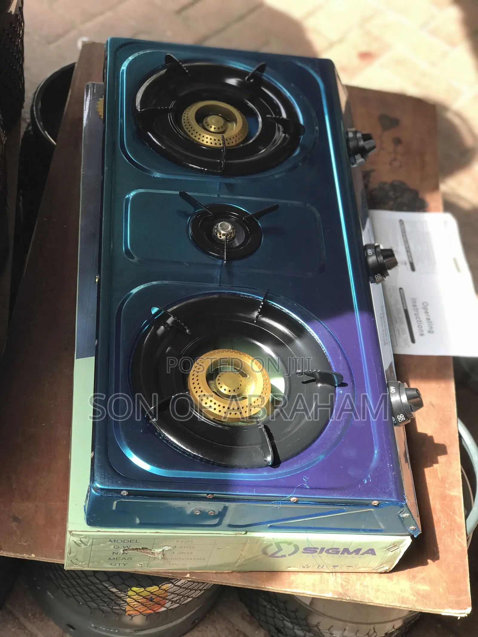 Sigma 2burner Stove