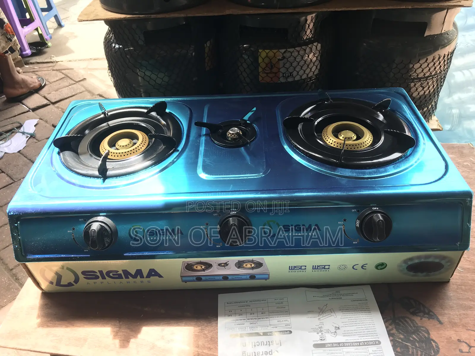 Sigma 2burner Stove