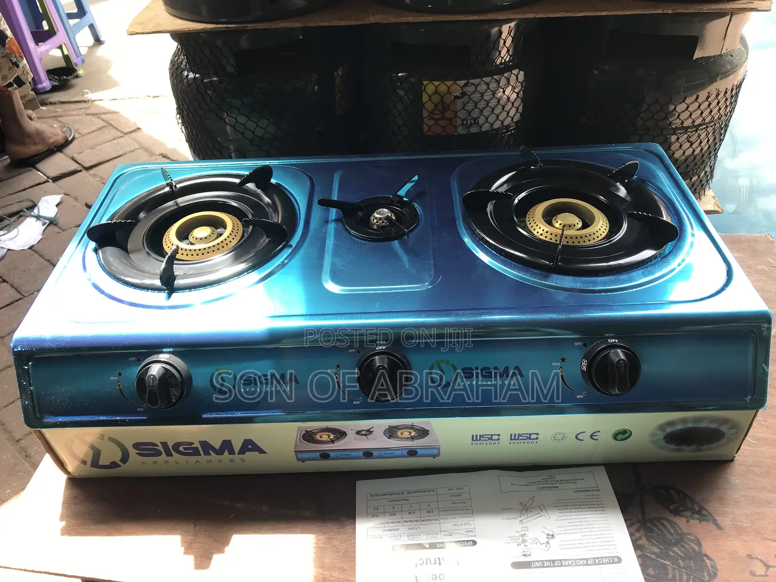 Sigma 2burner Stove