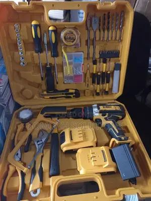 Dewalt Tool Box With Different Tools
