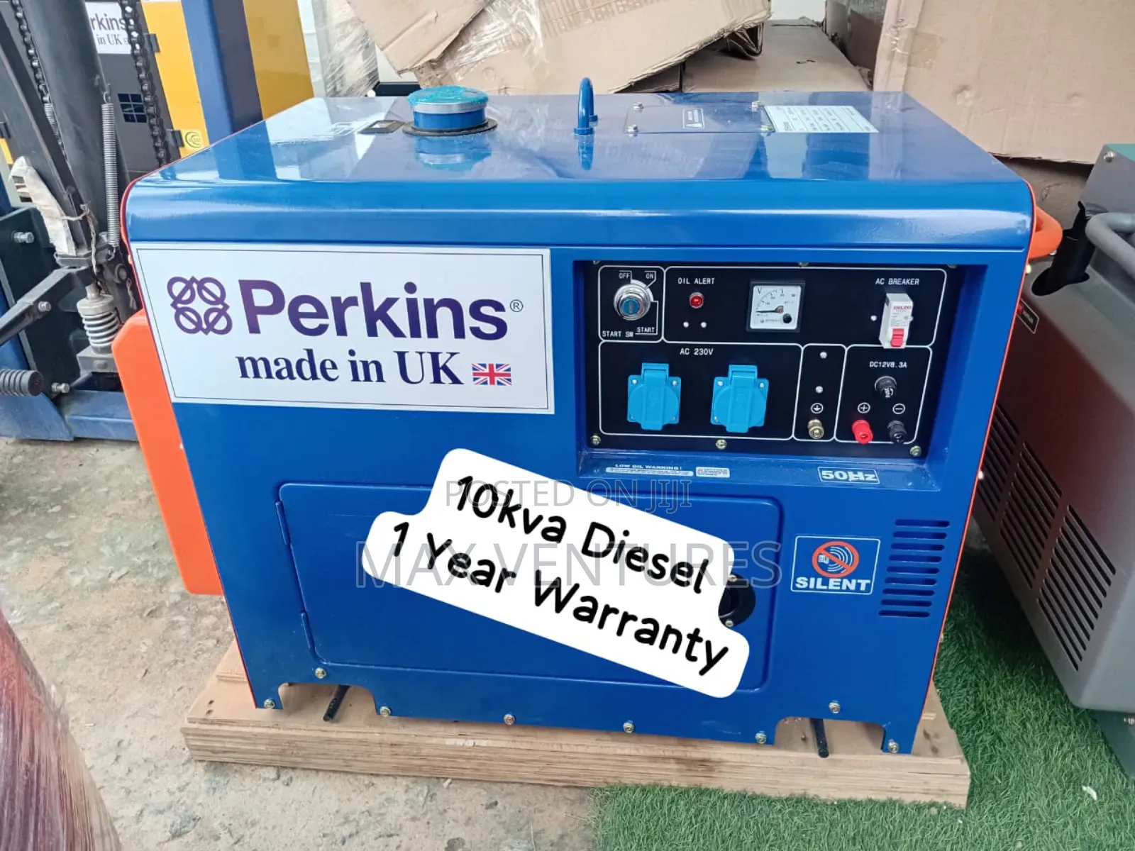 10kva Perkins Battery Backed Silent Diesel Genset
