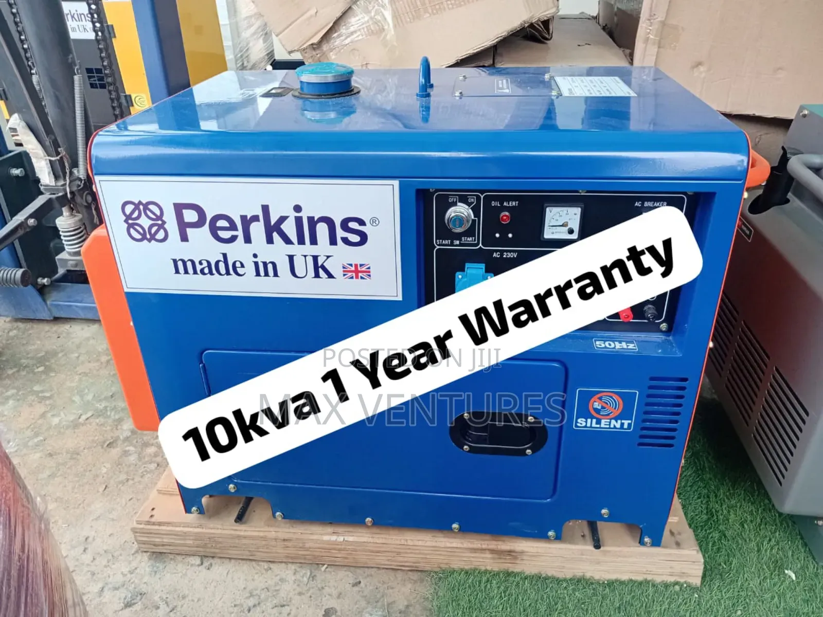 Perkins 10kva Diesel Powered Generator Emergency Power Prime