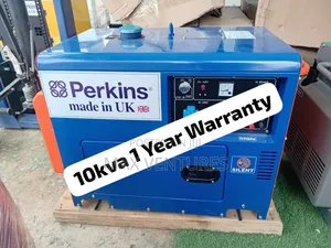 Perkins 10kva Diesel Powered Generator Emergency Power Prime