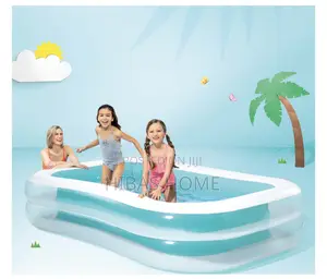 Swim Center Family Swimming Pool (1,161liters)(262x175x56cm)