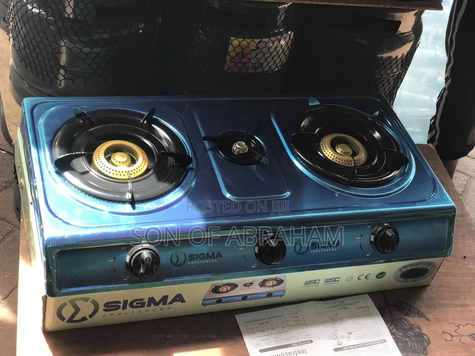 Sigma 2burner Stove