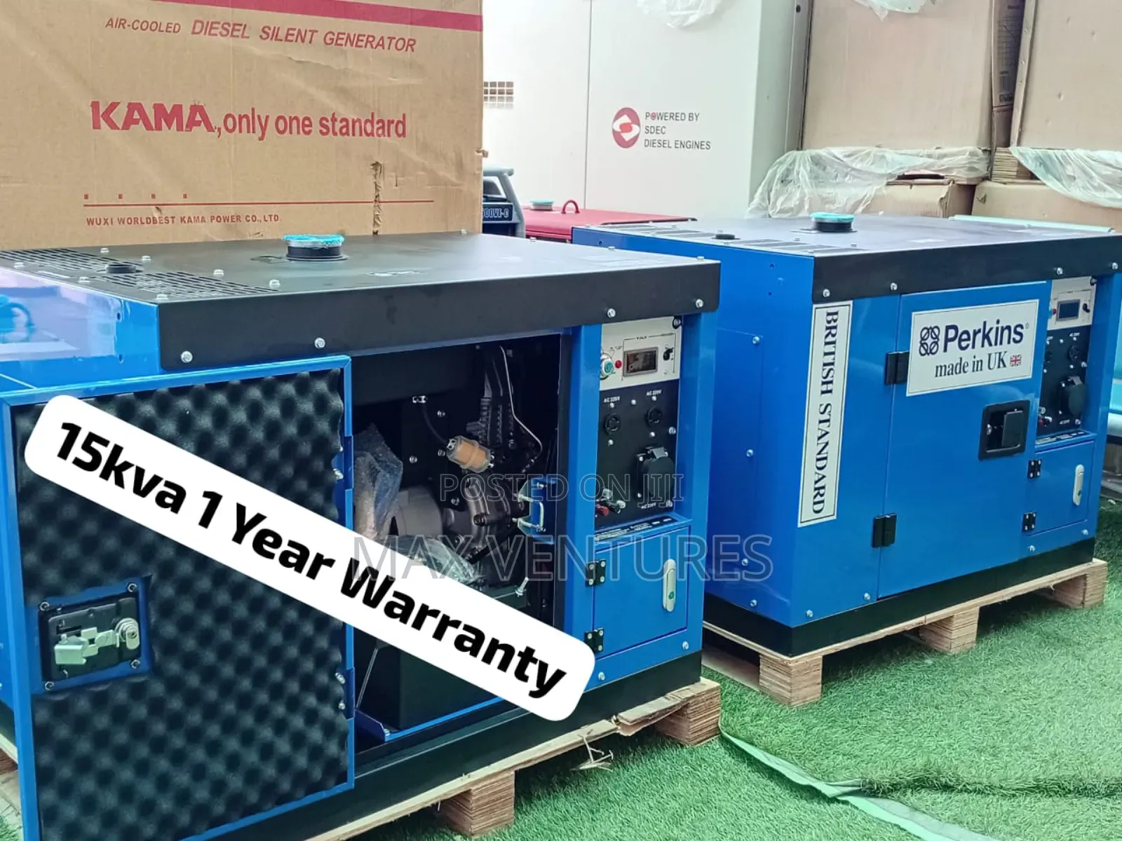 15kva Diesel Perkins Generator for Industrial Emergency Use