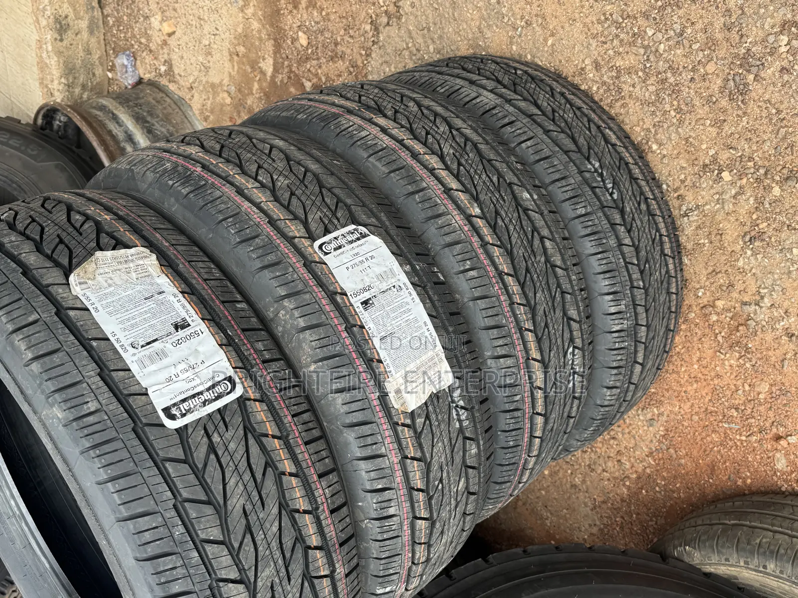 285/50r20 Bridgestone Continental Michelin