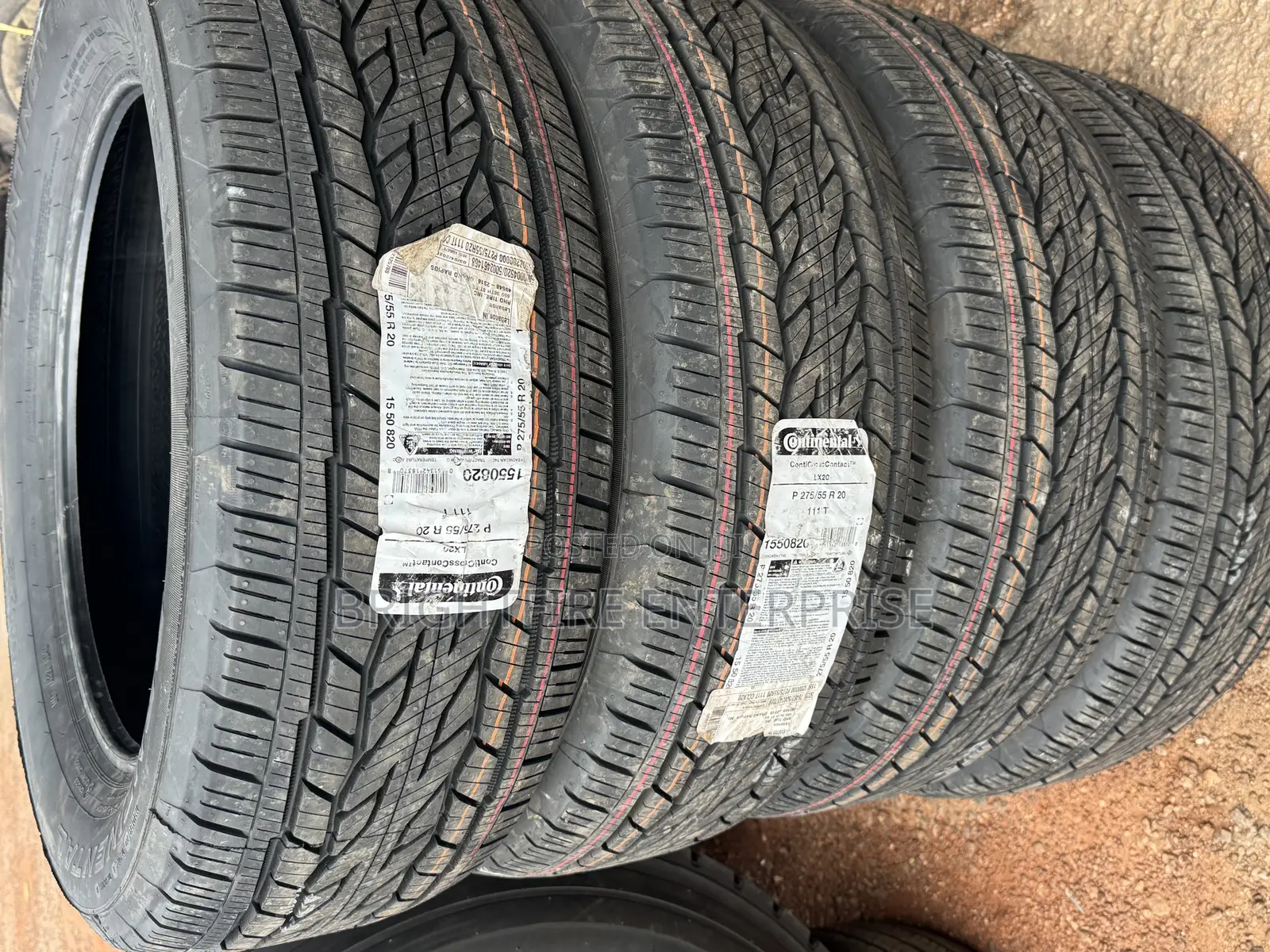 285/50r20 Bridgestone Continental Michelin