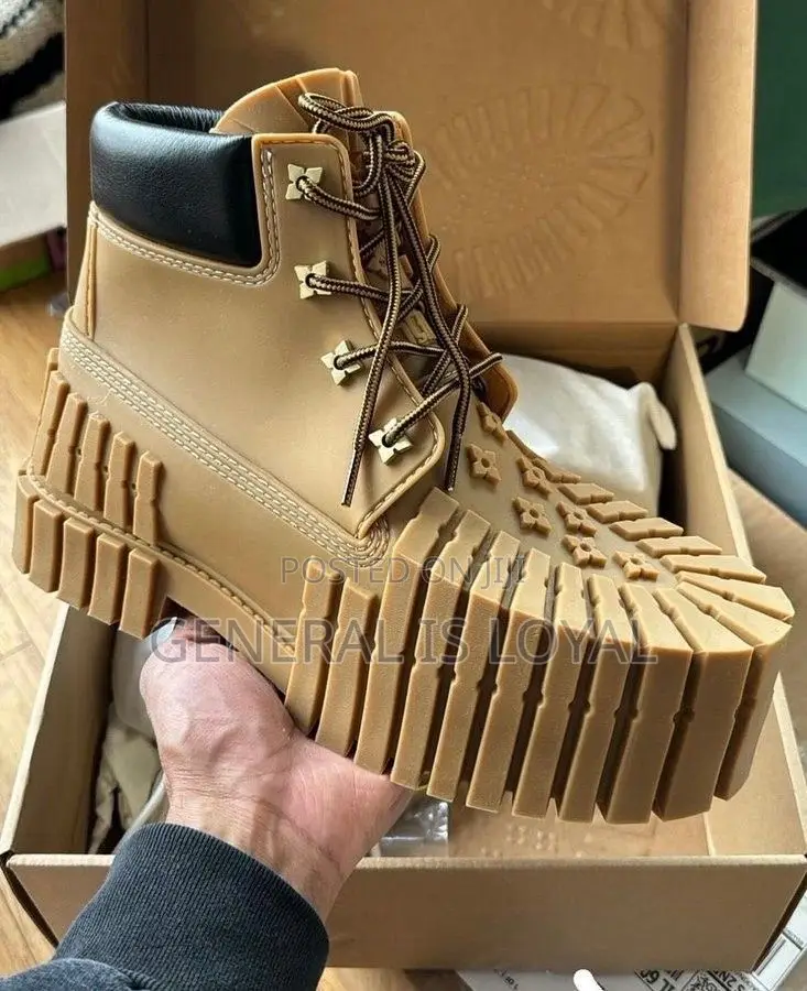 MSCHF Timberland Brown