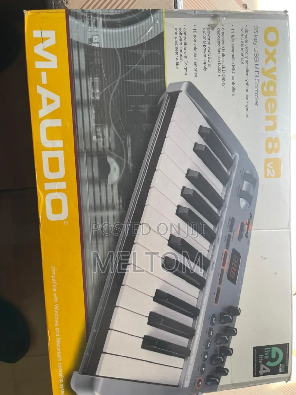 M-audio Oxygen 8v2 25key Usb Midi Keyboard