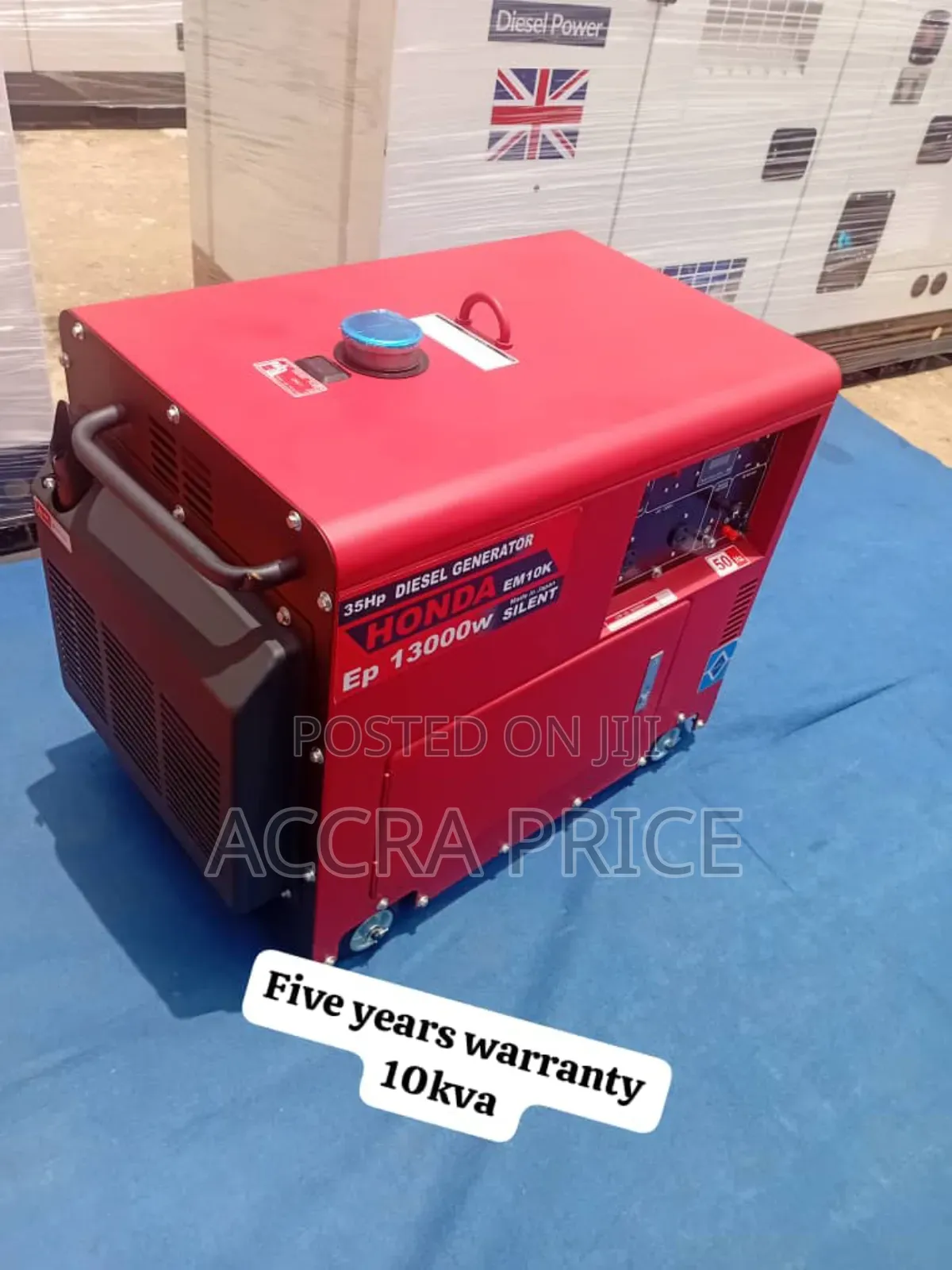 Five Years Warranty 10kva Honda Diesel Generator