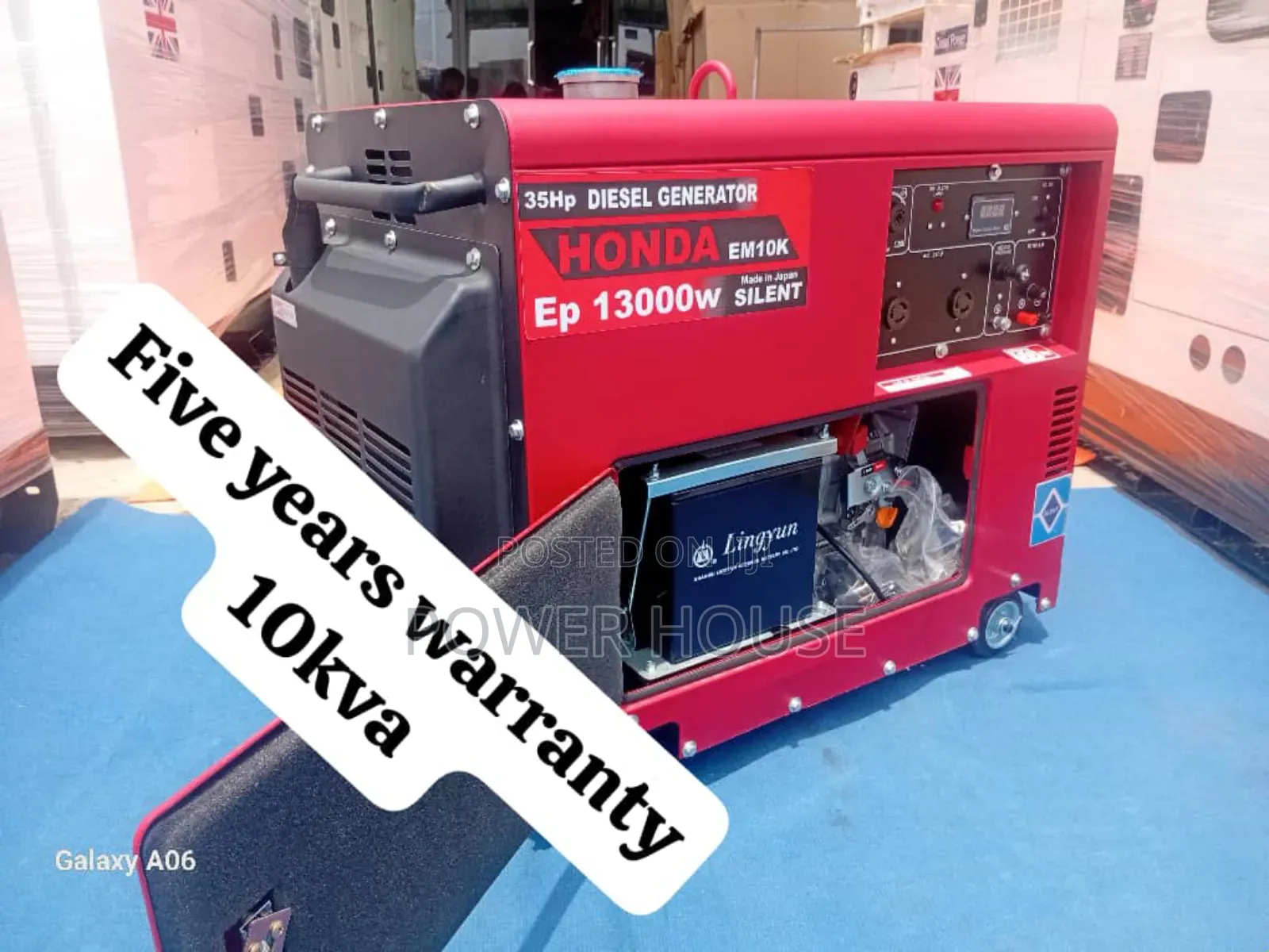 Track Energy 10kva 13000watts Honda