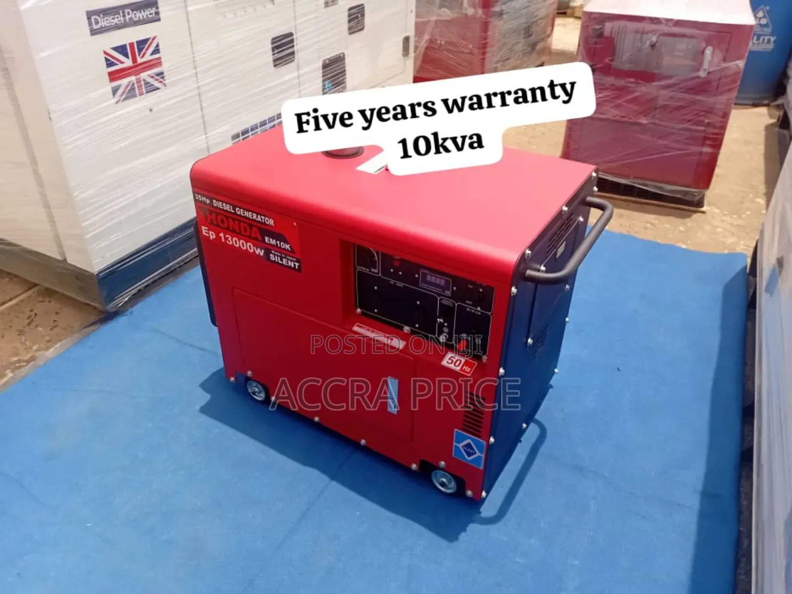 User Friendly 10kva Honda Diesel Generator 13kw