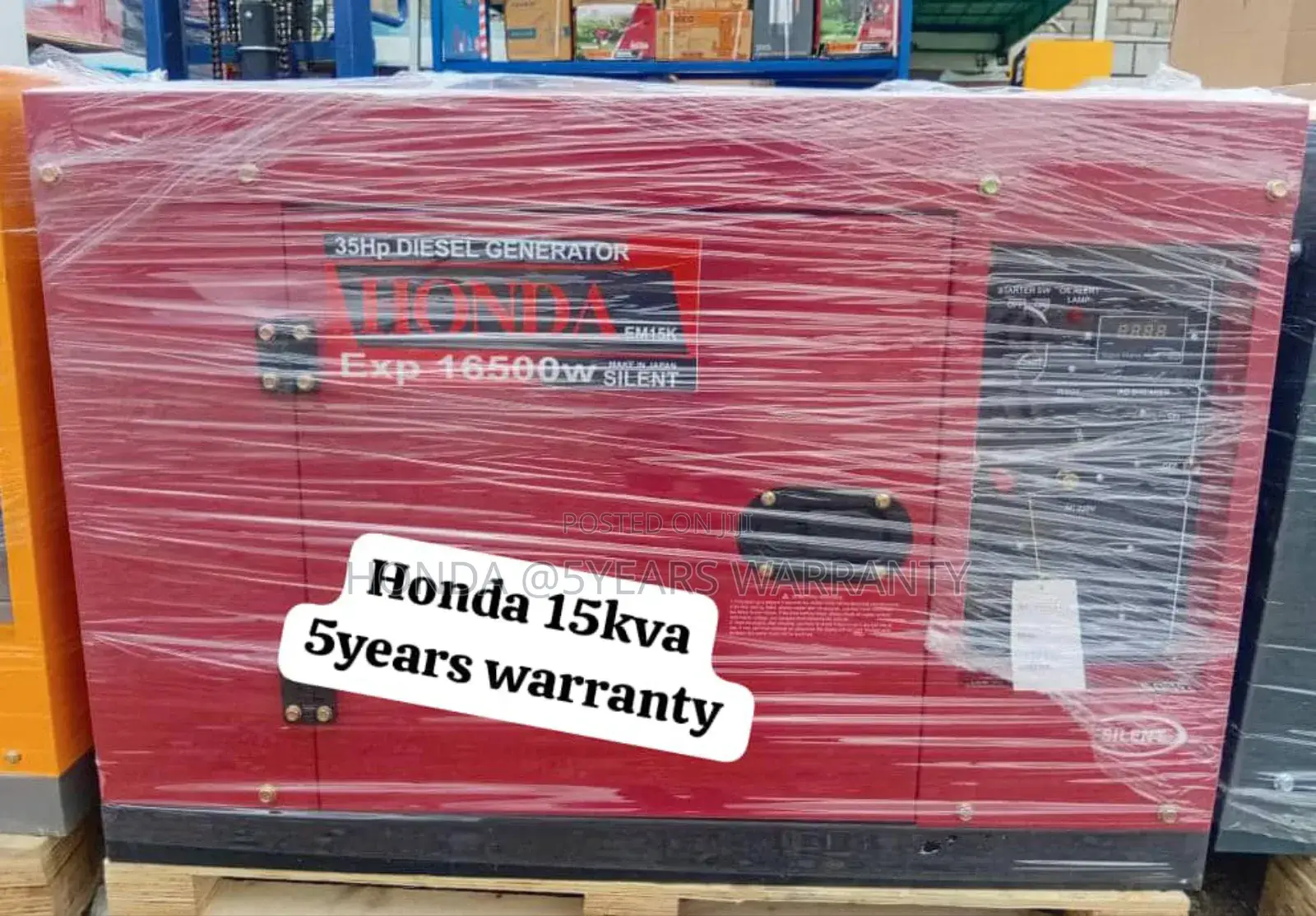 The Energy Experts 15kva 16500watt Honda Generator 15kva