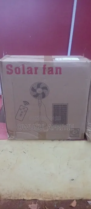 Solar Fans With Panel and Remote Control