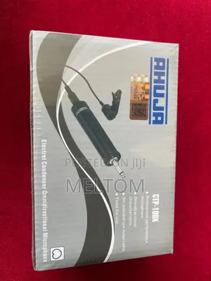 Ahuja Lapel/Tie Corded Microphone