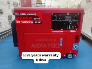 Low Carbon 10kva Honda Japan Diesel Genset Keystart 10kva