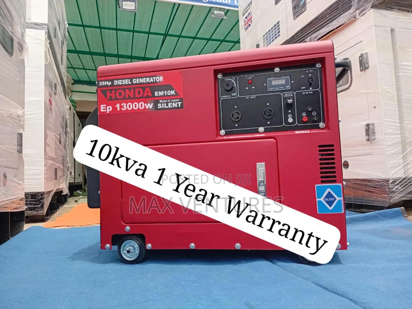 10kva Diesel Honda Backup Power Increased Productivity
