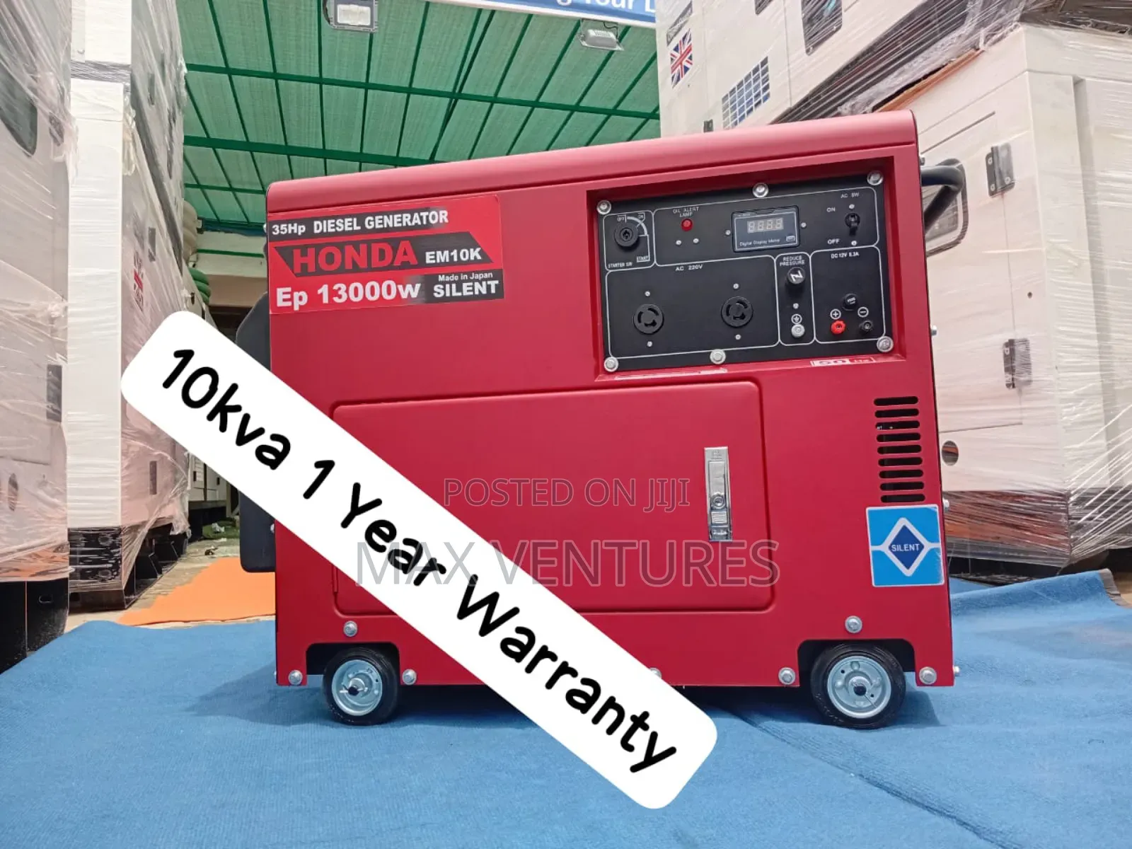 Honda 10kva Very Low Reduced Noise Diesel Powered Generator