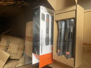 Jbl Wireless Two Microphone With Dual-channel Receiver