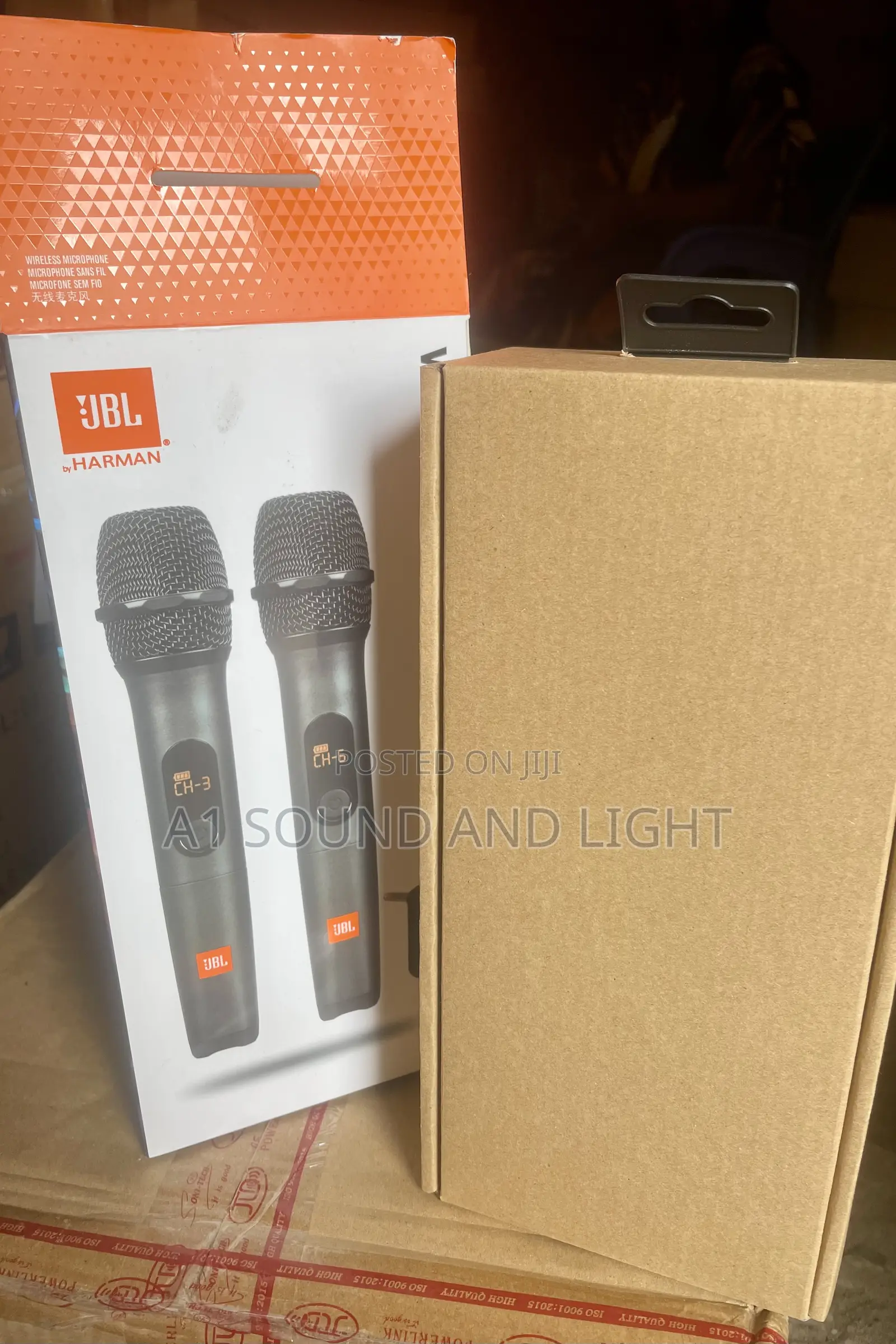 Jbl Wireless Two Microphone With Dual-channel Receiver