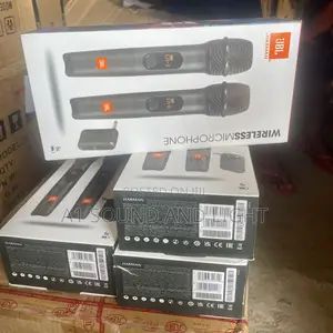 Jbl Wireless Two Microphone With Dual-channel Receiver