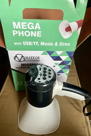 Portable Megaphone With Bt/Usb/Sd [50 Watts]