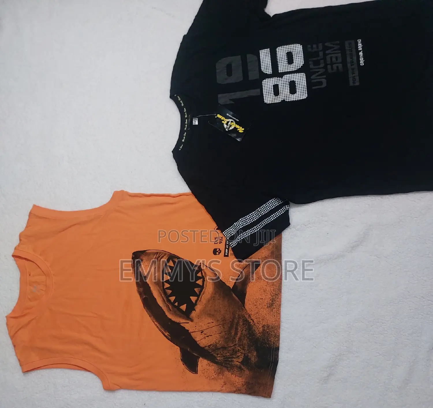T-Shirts, Lacos, Jeans Tops, Singlets, Trousers