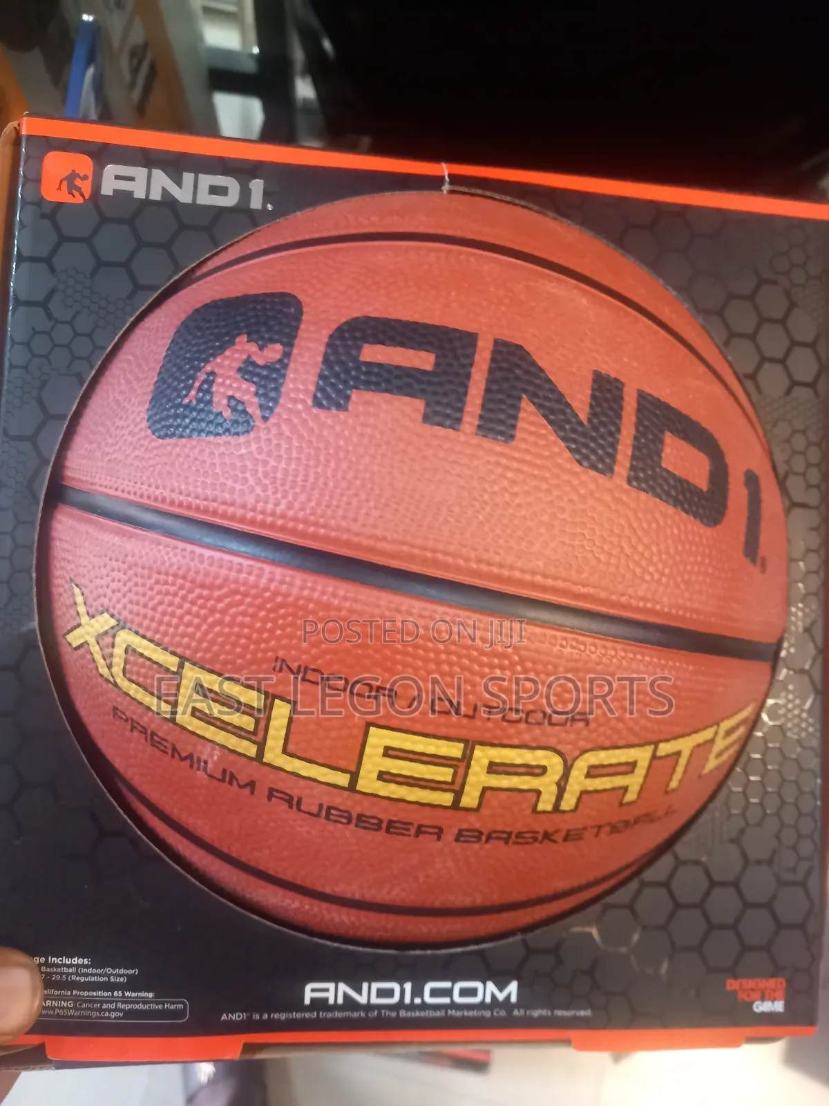 And 1 One Basketball Size 7 Official Nba Grip Delivery