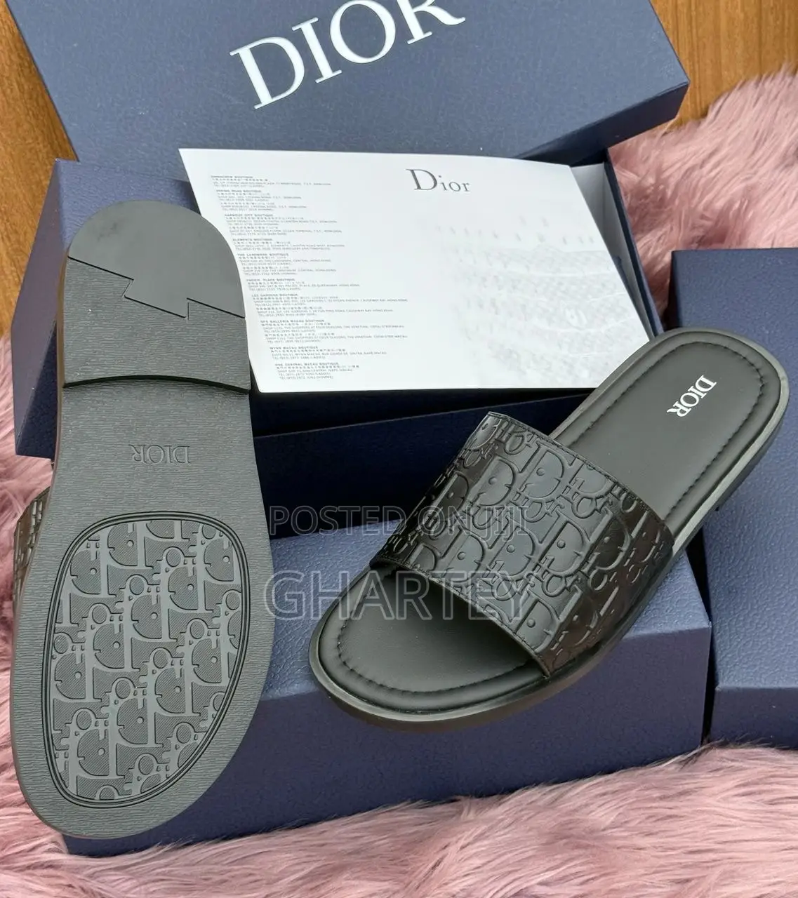 Fresh All New Luxury Dior Slippers for Men