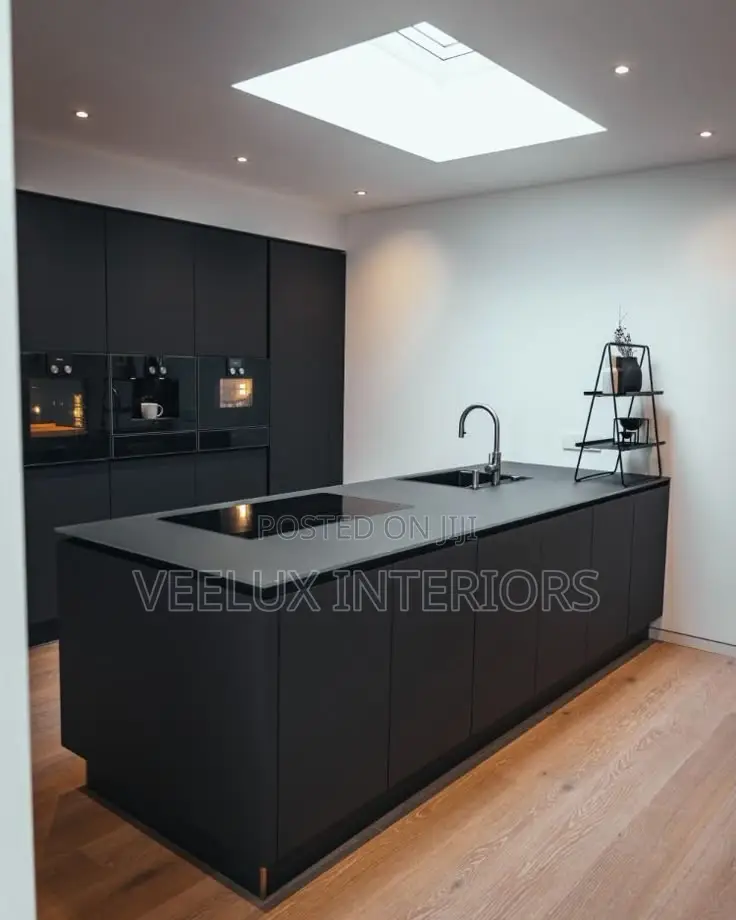 Custom Kitchen Cabinets With Built-in Lighting