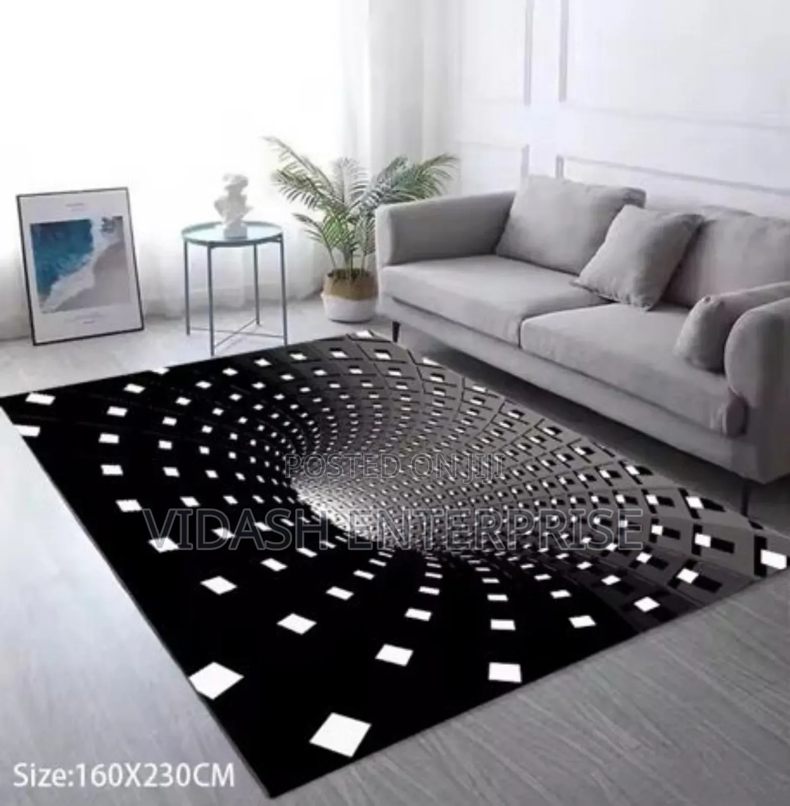 Our 3d Carpet Where Function Meets Fantasy. Size (160/230cm