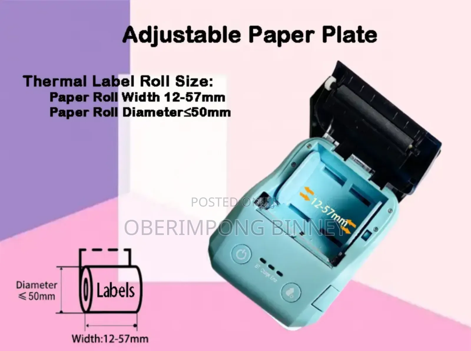 Receipt Label Printer 58mm