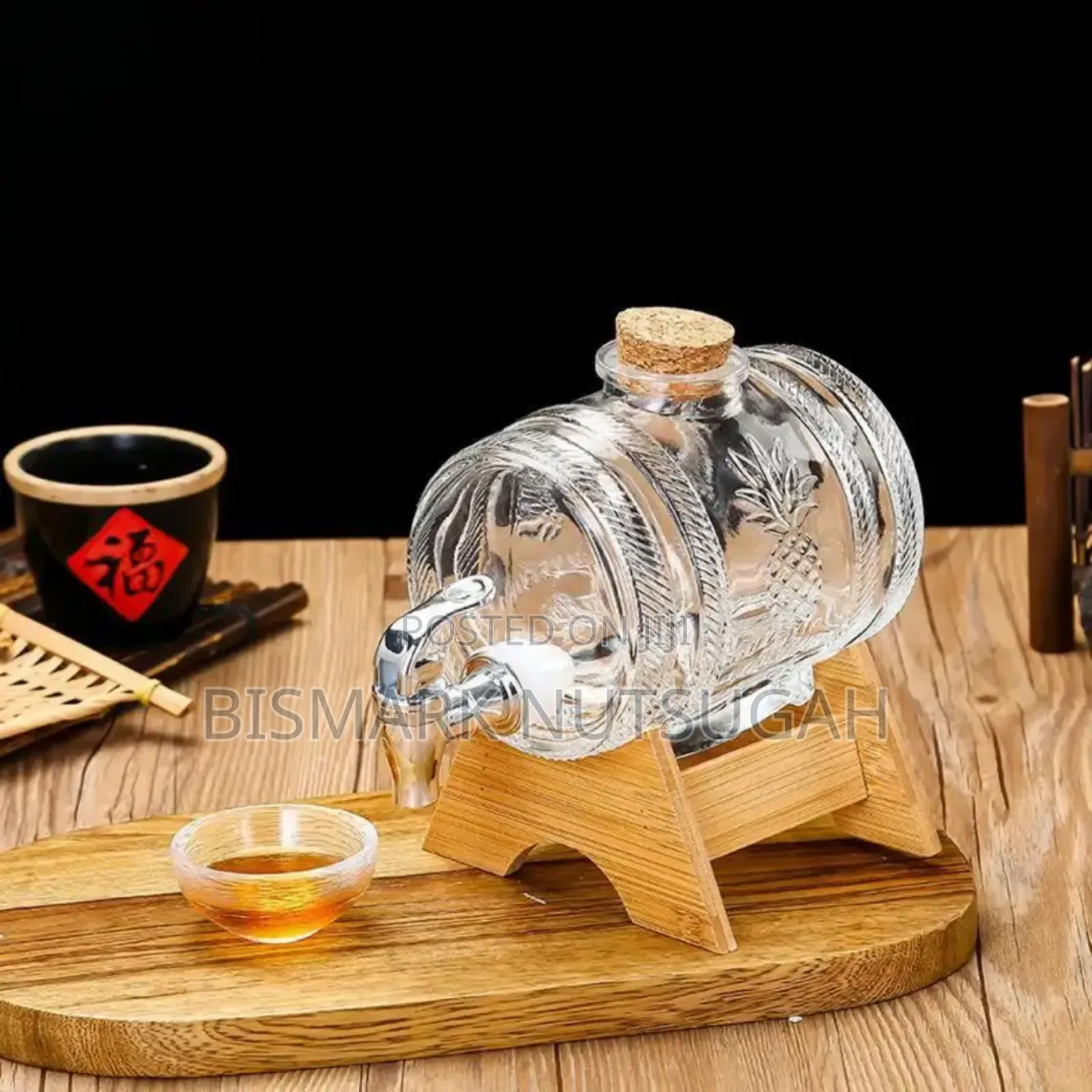 Glass Juice Drink Dispenser Barrels