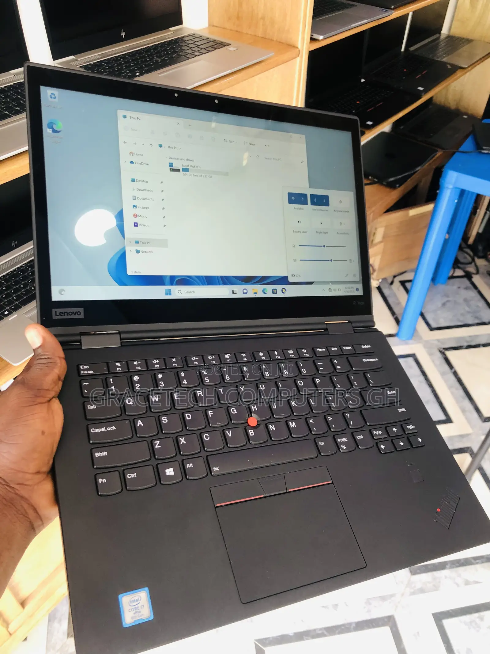 Laptop Lenovo Thinkpad X1 Yoga 16GB Intel Core I7 SSD 256GB