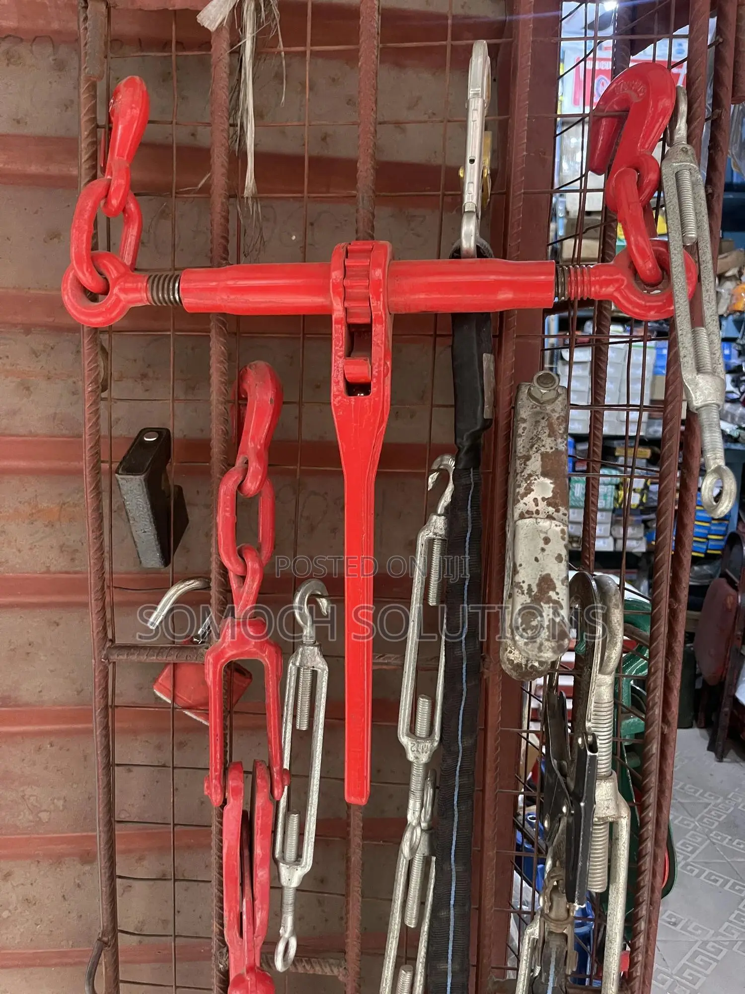 Ratchet Binder Chain Binder With 2 Hooks