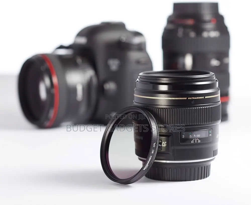 Nd Camera Lens Filter - 58 Mm