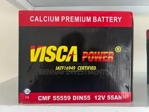 Visca Power 11 Plates Battery 12v 55ah