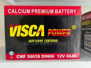 Visca Power 13 Plates Battery 12v 66ah
