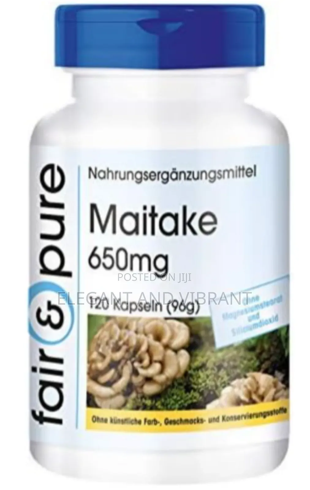 Maitake 650mg Mushroom, 120 Capsules,