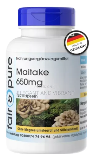 Maitake 650mg Mushroom, 120 Capsules,